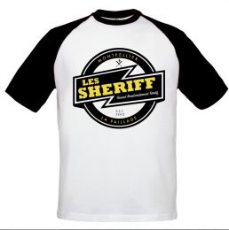 LES SHERIFF : T-shirt baseball [$TSGBTBB]