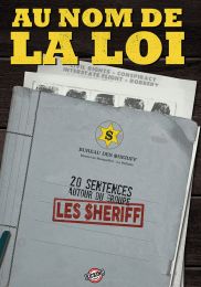 AU NOM DE LA LOI : 20 sentences autour du groupe LES $HERIFF [Kicking108]