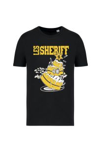 LES SHERIFF : T-shirt anniversaire Noir [$40TS]