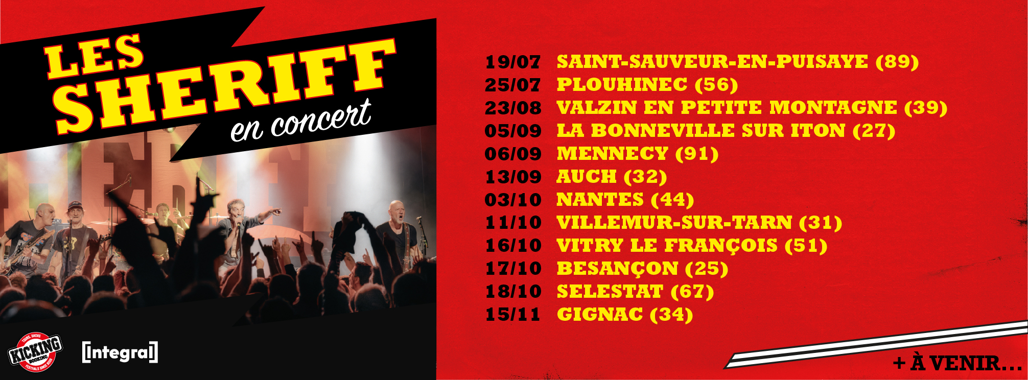 Les Sheriff concerts
